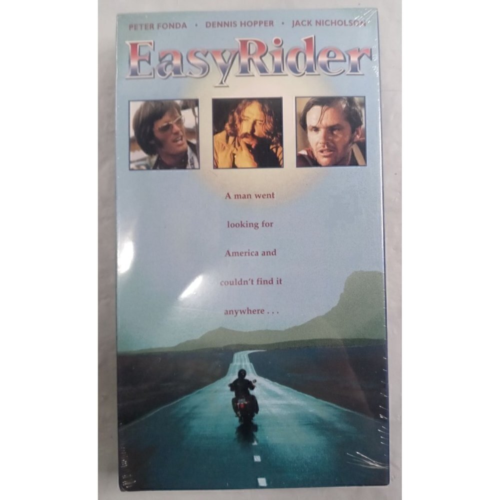 New Sealed Easy Rider, 1969 ‧ Drama/Road, Peter Fonda, Jack Nicholson, VHS